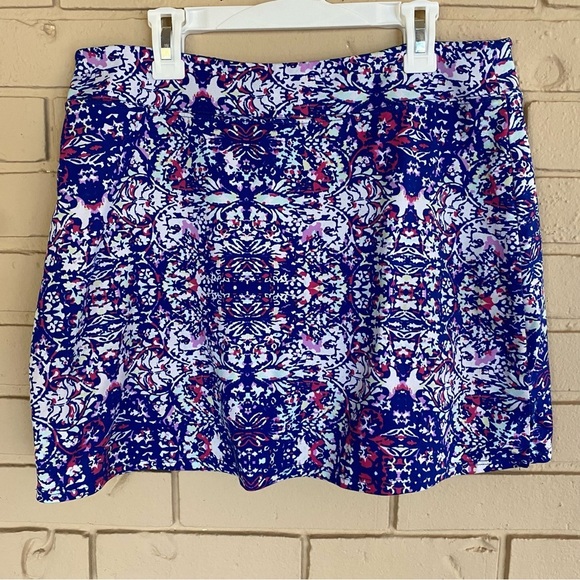 Women's Purple Tranquility Abstract Tennis Golf Cruise Travel Casual MEDIUM M - Picture 1 of 6
